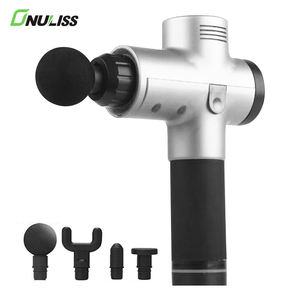 Pistol pijat elektrik, pemanas listrik Sentuh 20 kecepatan jaringan dalam getaran perkusi otot - Product Image 5