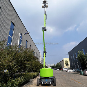 Mesa elevadora de CA eléctrica autopropulsada de nueva Condición 8 ~ 16m hidráulico de acero articulado para industrias de muelles minoristas - Product Image 2