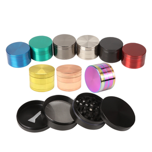 Hot Selling Metal 40mm 50mm 55mm 63mm 75mm <b>Herb</b> <b>Grinder</b> 4 Layers Spice Dry Metal <b>Grinder</b> <b>Herb</b> Custom logo <b>Herb</b> <b>Grinder</b> - Product Image 1
