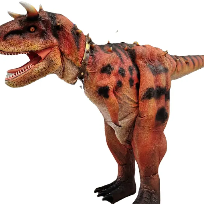 Kostum dinosaurus ukuran hidup, kostum dinosaurus 3d realistis seperti hidup untuk dijual