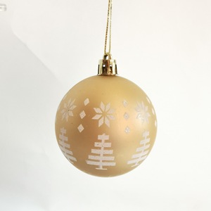 Cross Border 6cm 30Pcs/Set Shaped Platinum Christmas Balls Set Christmas <b>Tree</b> Christmas Atmosphere Decoration Balls - Product Image 3