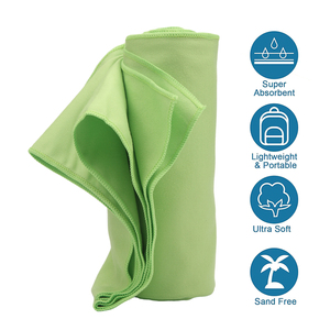Serviette de plage extra large à séchage rapide Serviettes de sport en microfibre absorbantes avec logo - Product Image 2