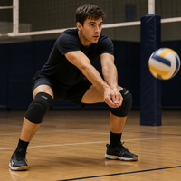 Genouillères de protection souples et respirantes OEM pour le volley-ball, le football, la danse, le yoga, le tennis, la course à pied et le cyclisme