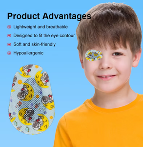 Cerotto Oculare Personalizzato con Cartoni Animati, Adesivo Monouso per <span class=keywords><strong>Ambliopia</strong></span>, Traspirante e Morbido per Bambini e <span class=keywords><strong>Adulti</strong></span> - Product Image 1