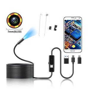 Endoscope industriel étanche <span class=keywords><strong>pour</strong></span> inspection de canalisations, caméra endoscopique flexible de type C <span class=keywords><strong>pour</strong></span> Android - Product Image 1