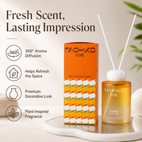 Diffuseur de parfum OEM 130ml, huile essentielle naturelle Capri Orange, écologique, sans danger pour les enfants, longue durée, parfum d'ambiance luxueux