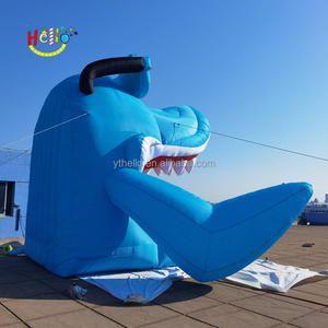 Station <span class=keywords><strong>de</strong></span> DJ gonflable à tête <span class=keywords><strong>de</strong></span> requin, stand <span class=keywords><strong>de</strong></span> DJ personnalisé - Product Image 6