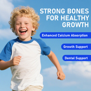 Suplemento de Crecimiento Personalizado de Fábrica, Gomitas Multivitamínicas con Calcio para Niños, con Prebióticos para Aumentar la Vitalidad - Product Image 3