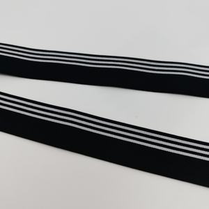 Sangle élastique en gros, sangle en nylon tissée plate écologique, 20 mm-50 mm, sangles personnalisées, ruban de sangle en nylon solide - Product Image 4