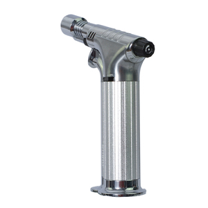 Briquet torche en métal rechargeable, coupe-vent, puissant, nouveau style, avec logos personnalisés et boîte cadeau pour la vente en gros - Product Image 5