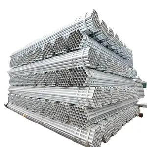 ASTM A53プレ亜鉛メッキ鋼管0.5-8インチ6m長溶融亜鉛メッキ鉄管建設用