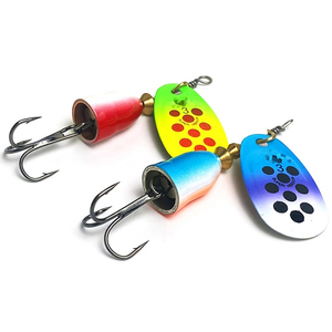 Cebos giratorios de metal duro de 5-11g de alta calidad al por mayor, señuelos de cuchara reflectantes para salmón y <span class=keywords><strong>besugo</strong></span> en Río/Lago/Arroyo - Product Image 1