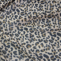 RTS Leopard Cheetah Design Tissu en maille extensible dans 4 directions pour lingerie