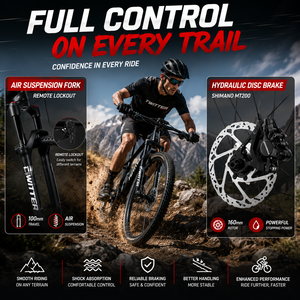Bicicleta WARRIOR Pro de Fibra de Carbono de Alto Módulo con Transmisión SHIMANO XT M8100-12S y Horquilla de Suspensión de Aire para Senderos Todoterreno - Product Image 5
