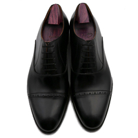 Luxuriöse High-End Kalbsleder Herrenschuhe Neueste Kollektion Premium Qualität Schwarze Schuhe für Herren Goodyear Blake Maßgefertigte Partyschuhe