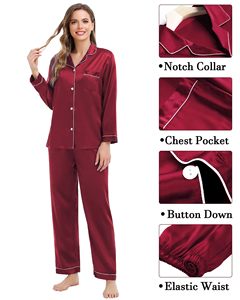 Couples Christmas Mommy and Me <strong>Family</strong> <strong>Matching</strong> Green Solid Cute Cotton Satin Cute <strong>Pj</strong> Pijamas Pyjamas Pajamas Set for Women - Product Image 5
