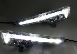 Feu anti-brouillard LED DRL, accessoire de véhicule, indicateur de pièces de voiture, couverture 2013-2016, 2 pièces - Product Image 6