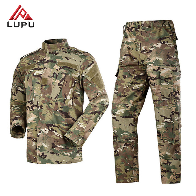 Second Generation Men's Long Sleeve American Camouflage Tactical Suit Outdoor Training Equipment Factory Direct Personal Defense