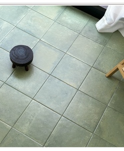 Carreaux de sol en céramique de style vintage en pierre <span class=keywords><strong>calcaire</strong></span> mate Wabi-Sabi antidérapants 200x200mm pour salle de bain, balcon, terrasse, garantie 5 ans - Product Image 4