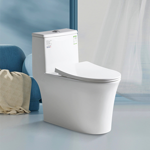 Inodoro de una pieza montado en el suelo con chorro de sifón de cerámica blanca con ahorro de agua mejorado <span class=keywords><strong>Bolina</strong></span> W2111 - Product Image 2