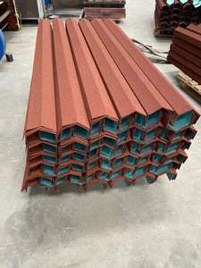 Rouleaux de toiture <span class=keywords><strong>en</strong></span> tôle 1340*420*0.5mm tuile classique couleur pierre enduit tuile de toiture <span class=keywords><strong>en</strong></span> métal et vis - Product Image 4