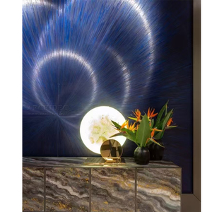 Hôtel de luxe Unique Custom Handwork Made Décoratif ECO Friendly <span class=keywords><strong>Paille</strong></span> <span class=keywords><strong>Marqueterie</strong></span> Art 3D Brillant <span class=keywords><strong>Paille</strong></span> Incrustation Panneaux muraux - Product Image 6