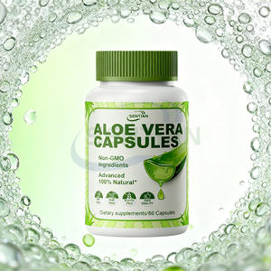 Cápsulas de Extracto de Aloe <span class=keywords><strong>Vera</strong></span> y Vitamina E para el Cuidado de la Piel <span class=keywords><strong>en</strong></span> Adultos, Alimento Saludable, No Apto para Mujeres Embarazadas - Product Image 2