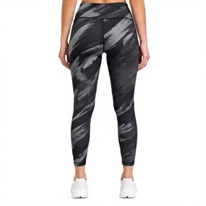 Leggings de sport pour femmes de haute qualité, personnalisés, imprimés par sublimation, taille mi-haute, sans couture, respirants et à séchage rapide - Product Image 5