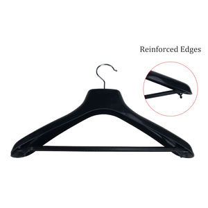 Nhà Máy Bán buôn người đàn ông của phù hợp với quần áo móc PP vật liệu vai rộng nhựa hiển thị móc cho cửa hàng quần áo cho Dresses - Product Image 3