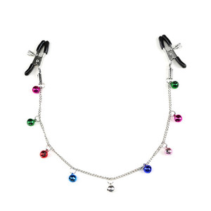 [การเปรียบเทียบราคาทั่วประเทศ] WILDTOY Paradise SM Erotic Bell Chain Nipple Clips - มีอุปกรณ์เสริมแบบกำหนดเองให้บริการ - Product Image 3