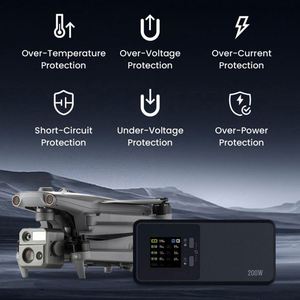 Cargador de Batería Original Autel Robotics de 200W para EVO Max 4T Max 4N, Cargador Múltiple para la Serie Autel EVO Max, Accesorios para Drones - Product Image 3