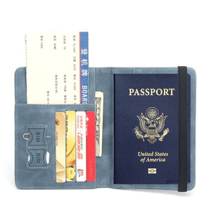 Đa chức năng RFID chặn PU da Sim thẻ du lịch hộ chiếu Wallet trường Hợp Chủ - Product Image 4