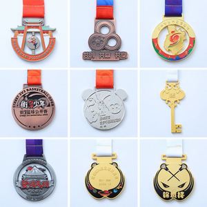 Medallas Giratorias Personalizadas Promocionales con Logotipo Impreso para Maratón y Carreras - Product Image 4