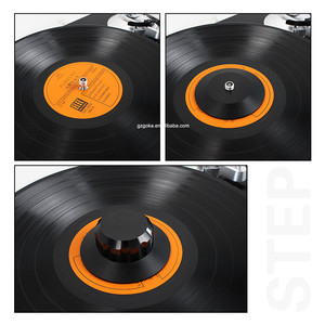 Poids stabilisateur pour disques vinyles en POM noir - Product Image 4