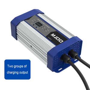 Chargeur adaptateur de <span class=keywords><strong>batterie</strong></span> intelligent 12V 50A 7 étapes automatique <span class=keywords><strong>pour</strong></span> voiture camion bateau RV Marine Lithium AGM <span class=keywords><strong>GEL</strong></span> Batteries - Product Image 3