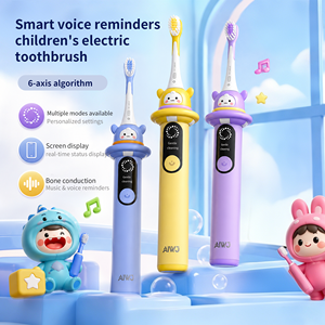 <span class=keywords><strong>Brosse</strong></span> à dents électrique pour enfants OEM ODM, poils doux, batterie rechargeable - Product Image 4