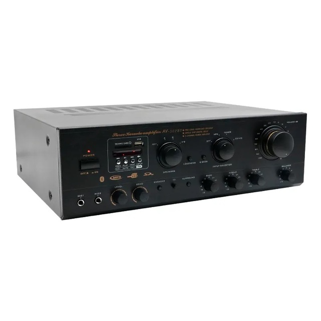 New AV-502BT Digital Display Subwoofer Plate Car Circuit Stereo Outdoor Subwoofer High Quality Power Amplifier for Music