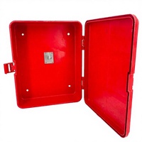 Armoire de rangement pour tuyaux d'incendie en fibre de verre marine