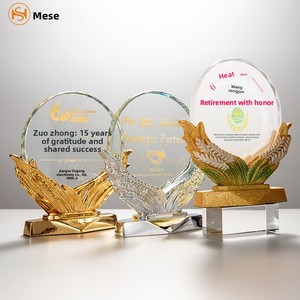 Trofeo Autorizzato dal Brand, Medaglia Personalizzata con Incisione, Monumento Commemorativo, Premio per Pensionamento, Ringraziamento Agenzia, Spighe di Grano Dorate, <span class=keywords><strong>Memento</strong></span> in Resina - Product Image 3