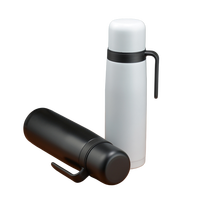 Bouteille isotherme Madai en acier inoxydable 304 grande capacité pour sports de plein air, chauffe-eau portable 6-12 heures