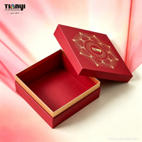 Umweltfreundliche Verpackungsboxen Maßgefertigte Räucherstäbchen-Verpackungsbox Deckel und Boden Starre Papier-Geschenkbox mit Goldfolien-Logo