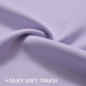 Luce di poliestere spessa automatica blocco isolato finestra termica <span class=keywords><strong>lilla</strong></span> <span class=keywords><strong>tenda</strong></span> oscurante per la casa - Product Image 5