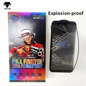 Haute qualité 0.33mm Anti-empreintes digitales Ag mat protecteur d'écran en verre trempé pour Iphone 14 Plus 13 12 Pro Max - Product Image 4