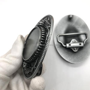 Antike Zinn-Gürtelschnalle im Retro-Stil, Western-Cowboy-Design, Personalisierbare Gürtelschnalle - Product Image 4