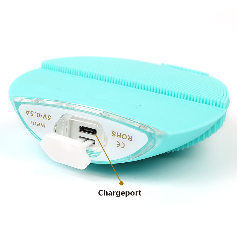 ORANGLES Waterproof Sonic Facial Cleansing Brush | Portable Travel Massager for Deep Pore Cleansing & Exfoliation | Trending Skincare Device – orangles Kuwait - full product showcase - displaying specifications - Image 5 of 6 | adapts to any space | Waterproof Sonic Facial Cleansing Brush | Portable Travel Massager for Deep Pore Cleansing & Exfoliation | Trending Skincare Device – orangles Kuwait deal New Jersey | Free Shipping ORANGLES