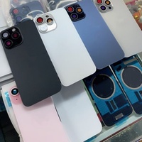 Venta al por Mayor de Fábrica: Repuestos para Celulares, Tapa Trasera de Vidrio con Cable Flexible para iPhone 15 Pro, Carcasa Trasera de Vidrio con Lente