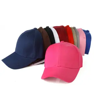 HBA42 Mũ Gorras Gorros Cotton Bán Sỉ Mũ Lưỡi Trai Giá Rẻ Thăng Hoa Thể Thao Bóng Chày Vành Bánh Sandwich Trống Logo Tùy Chỉnh Bán Sỉ