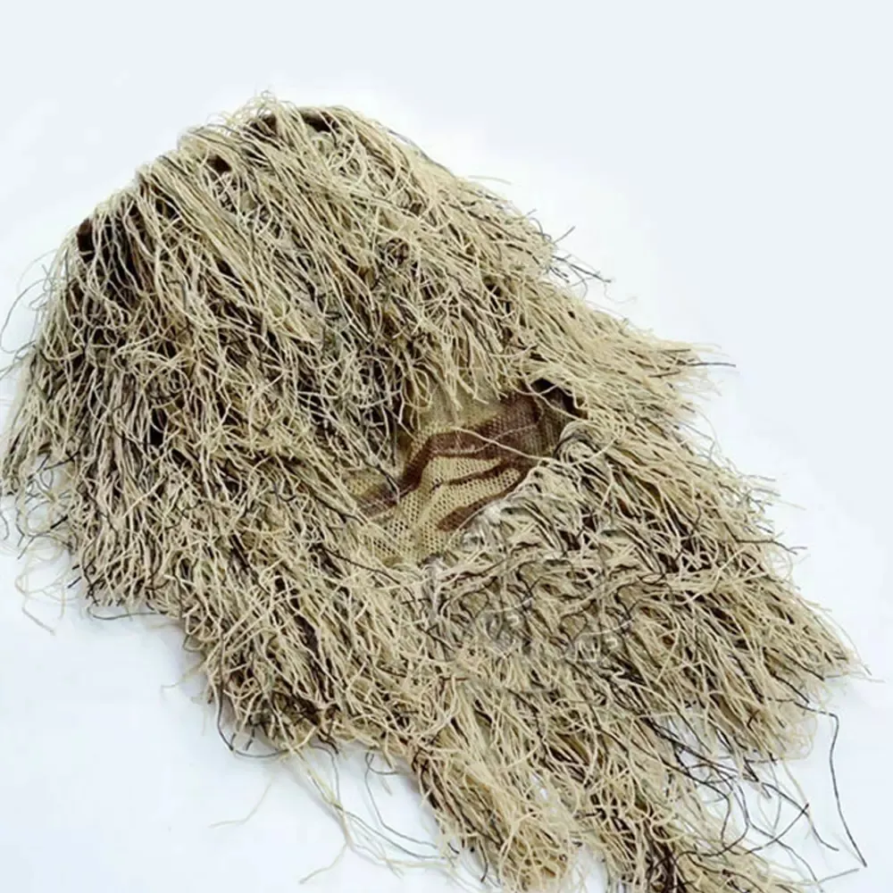 Volledige Gezicht Jungle Camouflage Hoed Jacht Ghillie Pak Hoed Camo Caps Voor Hunt Herten