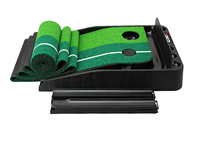 Tapis de golf d'intérieur avec retour automatique de balle, ensemble d'entraînement au putting de 2,5 m, marque OEM CN