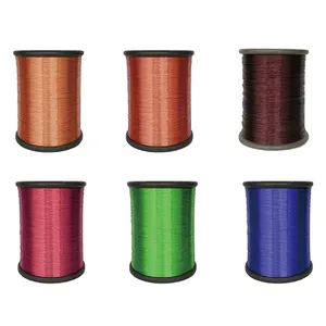 Ventas Diretas da fabrica de bobina de audio de alta calidad e FIO Ecca de aluminio vestido de cobre esmaltado